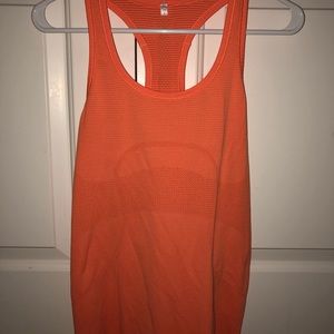 Lululemon Bright Orange Tank
